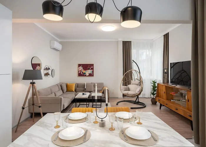 アパート Centre Bright & Sunny Stylish With 2bdr And 2bth *